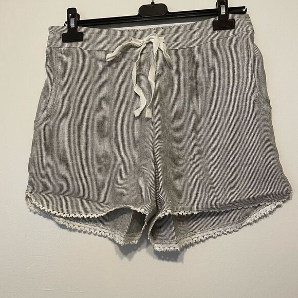 - Caslon  linen blend drawstring shorts set of two size M, NWT - Picture 4 of 7
